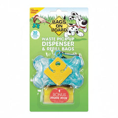 BOB Dispenser Marble Bone Turquoise - SNH Packing
