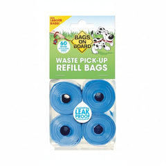 BOB Refill Bags â€“ Blue 60 bags (4Ã—15) - SNH Packing