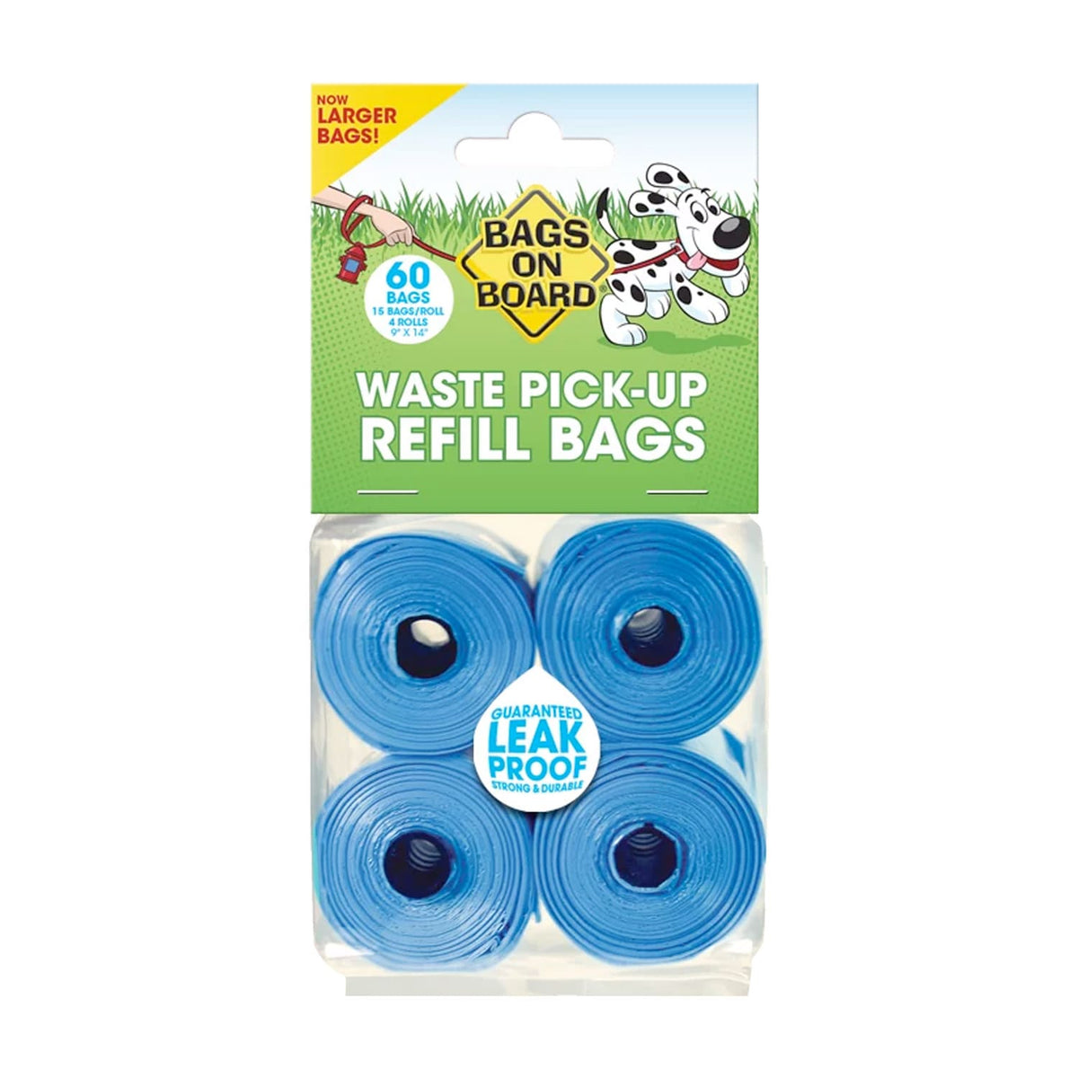 BOB Refill Bags - Blue 60 bags (4x15) - SNH Packing