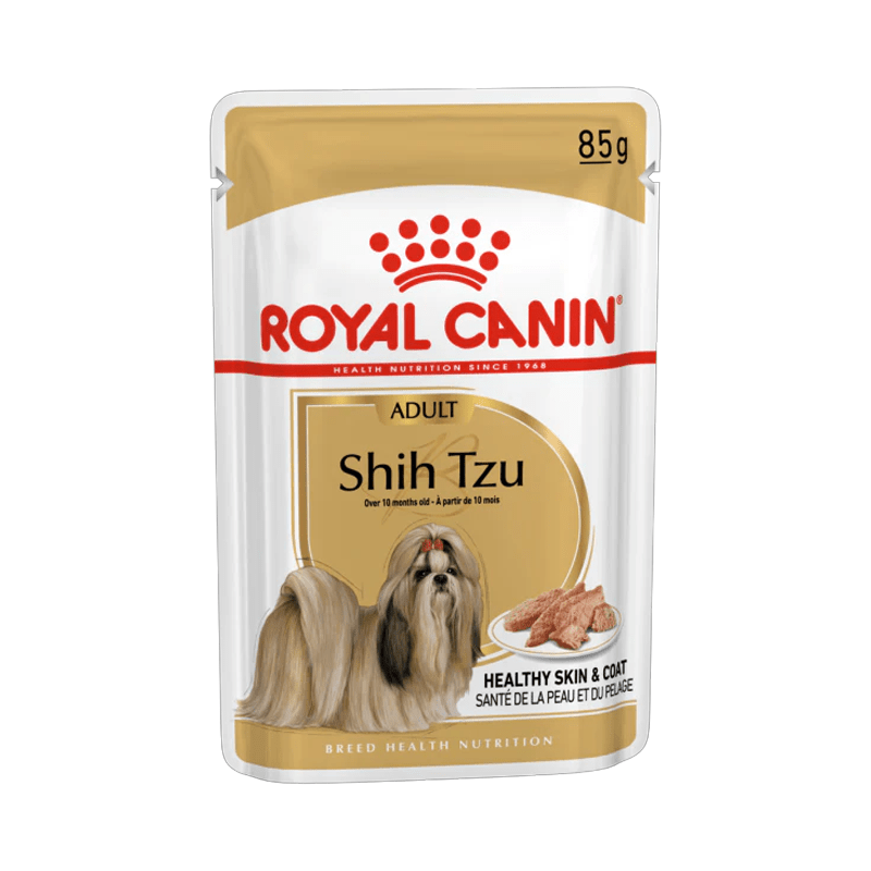 Breed Health Nutrition Shih Tzu (Wet Food - Pouches) 12 x 85 g - SNH Packing