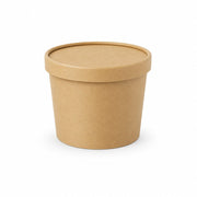 Brown Disposable Soup Cup