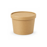 Brown Disposable Soup Cup