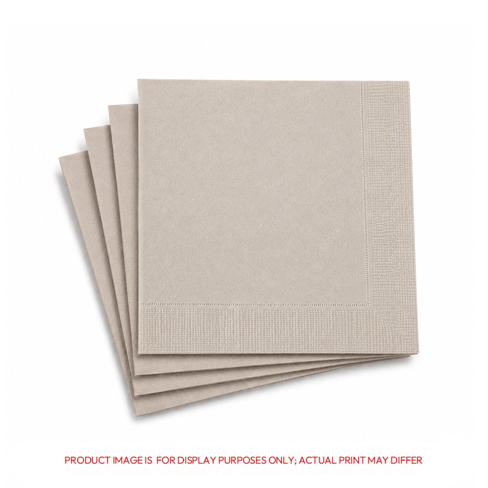 Brown Paper Napkin 2 Ply 50 Pieces 23CM to 40CM - SNH Packing