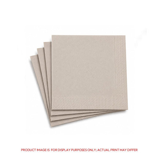Brown Paper Napkin 2 Ply 50 Pieces 23CM to 40CM - SNH Packing