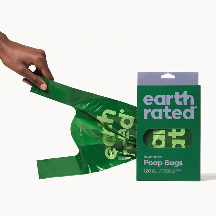 Earth Rated Easy-Tie Handle Poop Bags  120 bags