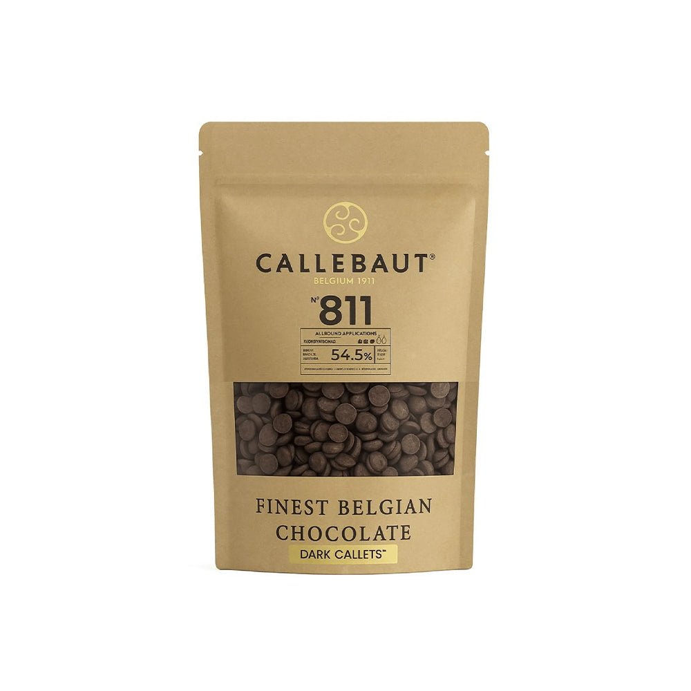 Callebaut Dark Chocolate Chips 54.5% CAL 811 250G 500G - SNH Packing