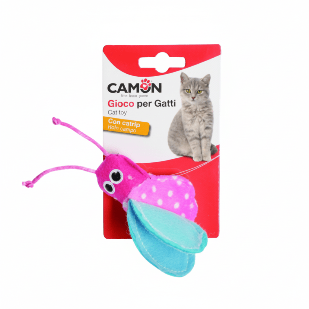 Camon Coloured Insect with Catnip - SNH Packing