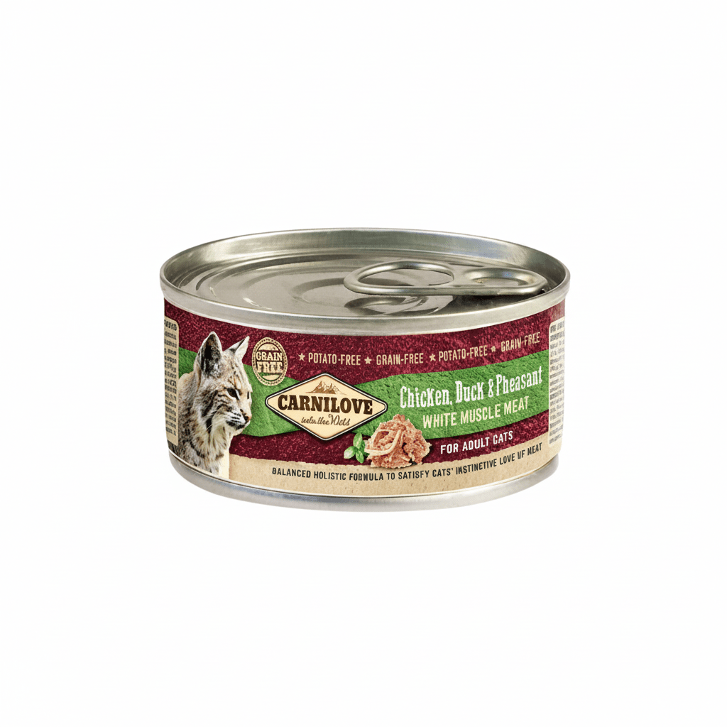 Carnilove Chicken, Duck & Pheasant for Adult Cats 100G - SNH Packing