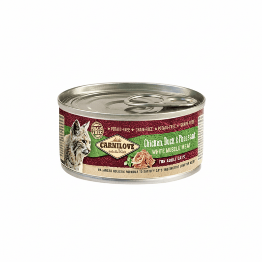 Carnilove Chicken, Duck & Pheasant for Adult Cats 100G - SNH Packing