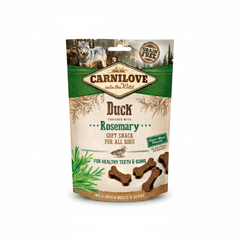 Carnilove Duck enriched with Rosemary Soft Snack for Dogs 200g - SNH Packing