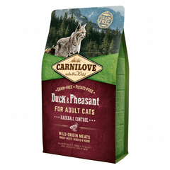 Carnilove Duck & Pheasant for Adult Cats 2kg - SNH Packing