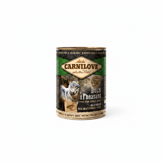Carnilove Duck & Pheasant for Adult Dogs (Wet Food Cans) 400g - SNH Packing