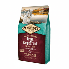 Carnilove Fresh Carp & Trout for Adult Cats 2kg - SNH Packing
