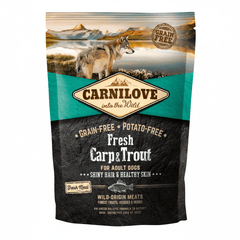 Carnilove Fresh Carp & Trout for Adult Dogs 1.5kg - SNH Packing