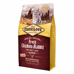 Carnilove Fresh Chicken & Rabbit for Adult Cats 2kg - SNH Packing