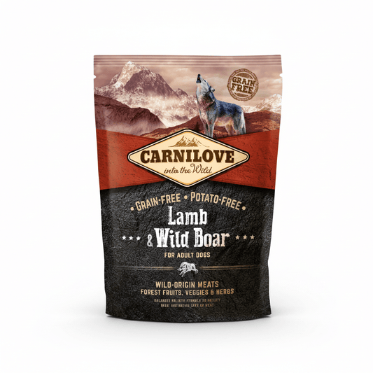 Carnilove Lamb & Wild Boar for Adult Dogs 1.5kg - SNH Packing