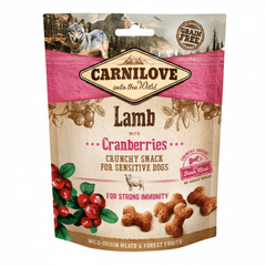 Carnilove Lamb with Cranberries Crunchy Snack for Sensitive Dogs 200g - SNH Packing