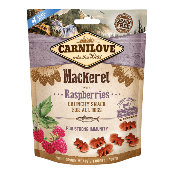 Carnilove Mackerel with Raspberries Crunchy Snack for Dogs 200g - SNH Packing