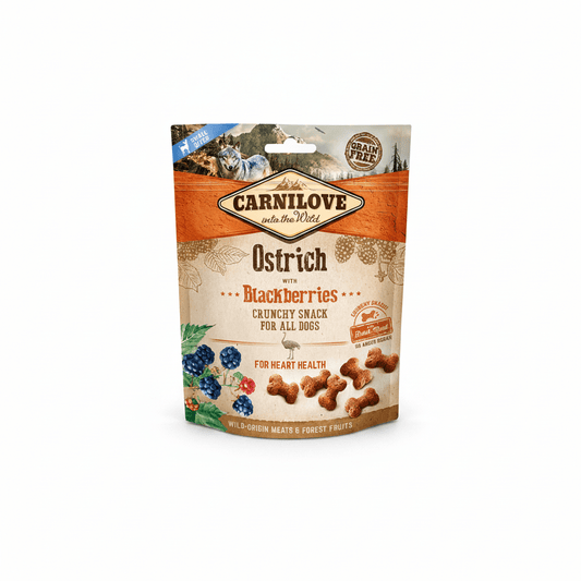 Carnilove Ostrich with Blackberries Crunchy Snack for Dogs 200g - SNH Packing