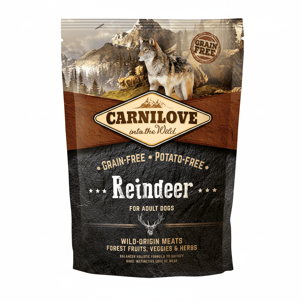 Carnilove Reindeer for Adult Dogs 1.5kg - SNH Packing