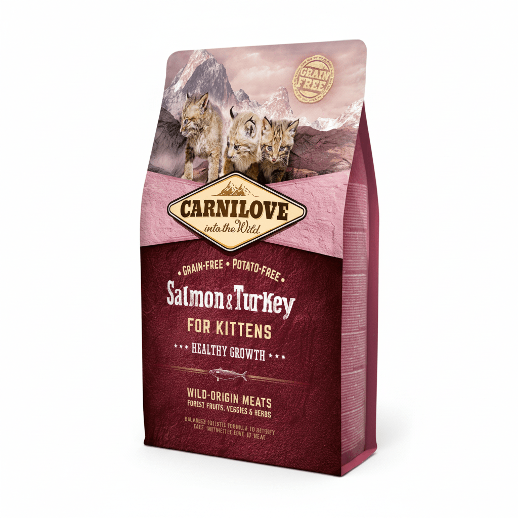 Carnilove Salmon & Turkey for Kittens 2kg - SNH Packing