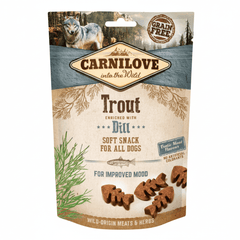 Carnilove Trout enriched with Dill Soft Snack for Dogs 200g - SNH Packing