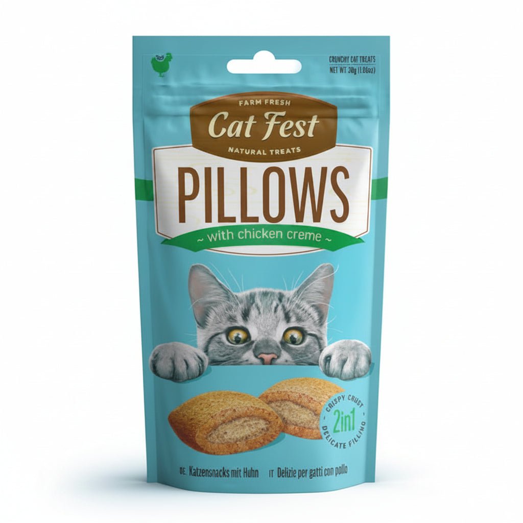 Cat Fest Pillows With Chicken Cream[Weight - 30g] - SNH Packing
