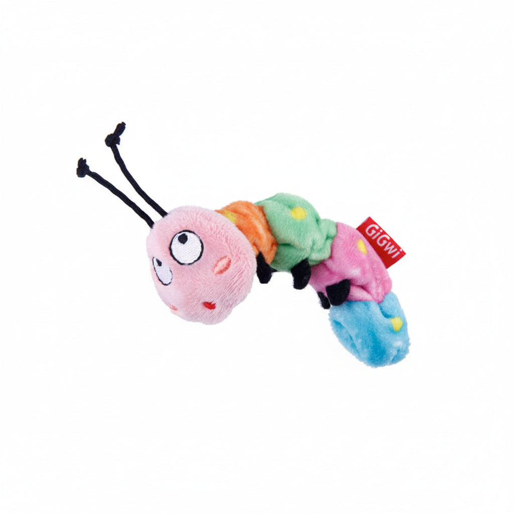 Thirsty Catnip Caterpillar filled with 100% Organic catnip inside