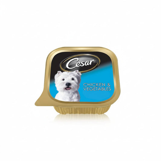 Cesar Chicken and Vegetables Wet Dog Food - 100G - SNH Packing