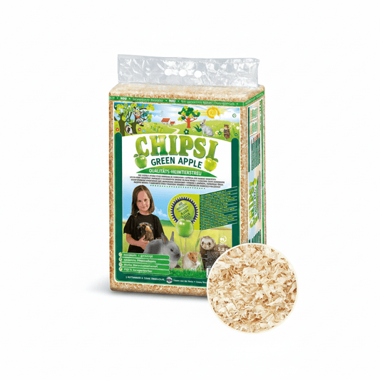 Chipsi Green Apple Scent Small Animal Litter 3.2KG - SNH Packing