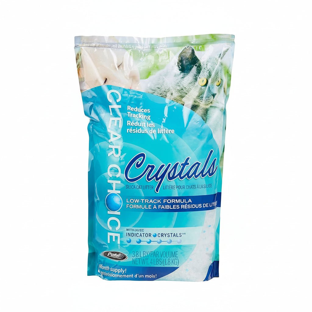 Clear Choice Silica Crystal Cat Litter 4LBS (1.8kg) - SNH Packing