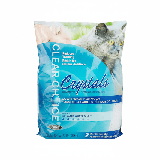 Clear Choice Silica Crystal Cat Litter 8LBS (3.6kg) - SNH Packing