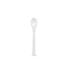 Clear plastic spoon