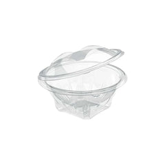 Clear Hinged Salad Bowls 8oz to 32oz Disposable Food Containers