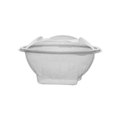 Clear Hinged Salad Bowls 8oz to 32oz Disposable Food Containers