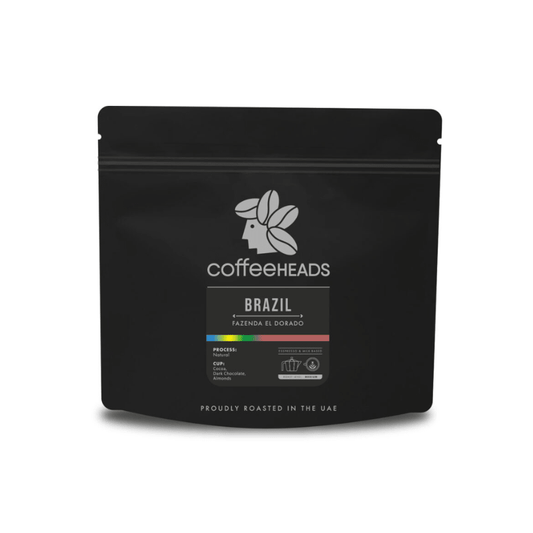 Coffeeheads Brazil Fazenda El Dorado Arabica Coffee Beans Specialty Grade - SNH Packing