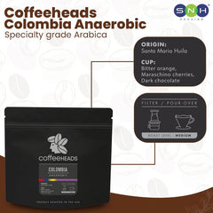 Coffeeheads Colombia Anaerobic Premium Arabica Coffee Beans (Specialty Grade) - SNH Packing
