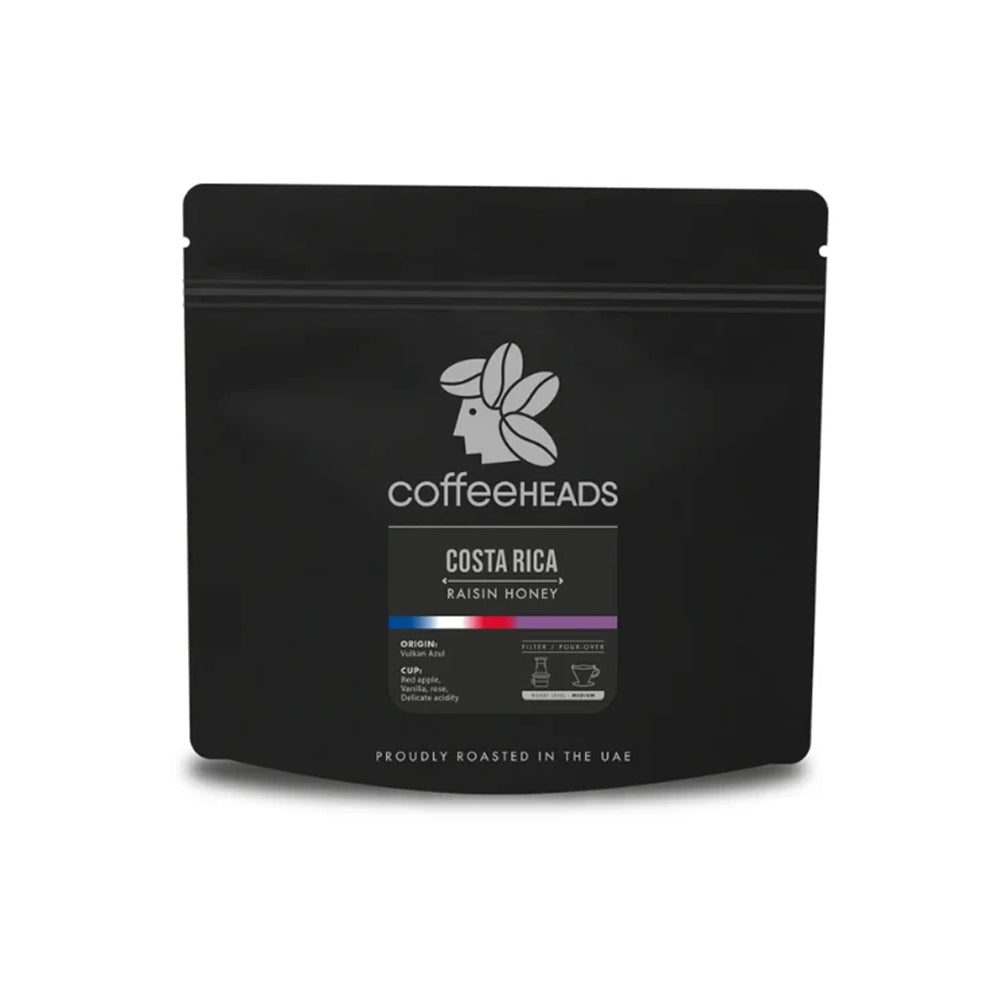 Coffeeheads Costa Rica Raisin Honey Specialty Arabica Coffee Beans (Honey Process) - SNH Packing