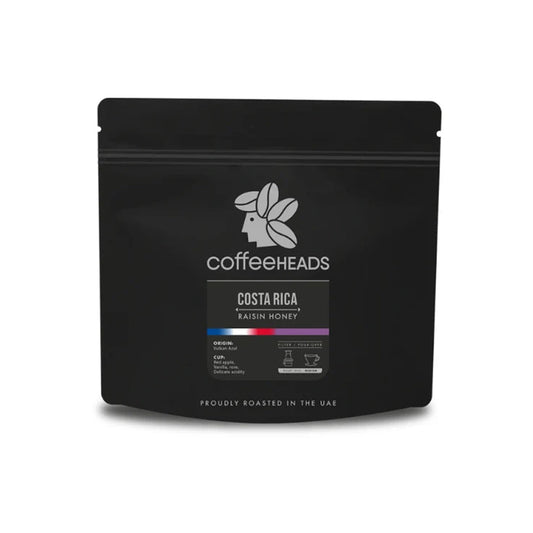 Coffeeheads Costa Rica Raisin Honey Specialty Arabica Coffee Beans (Honey Process) - SNH Packing