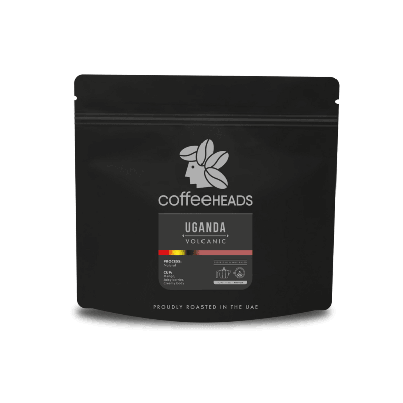 Coffeeheads Uganda Volcanic Premium Arabica Coffee Beans (Specialty Grade) - SNH Packing