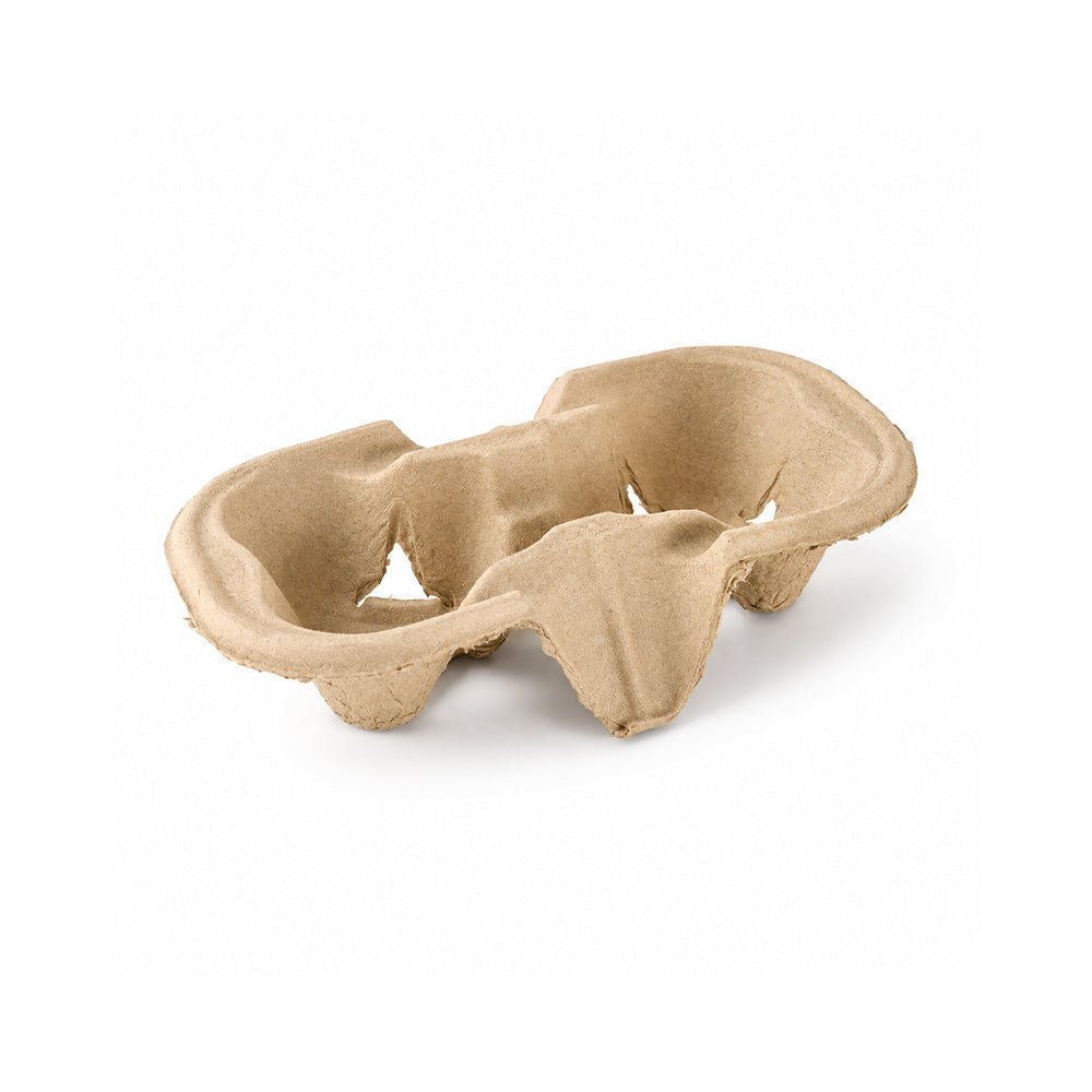 Corrugated Cup Holder 2 Cup 4 Cup Eco Friendly Carrier - SNH Packing
