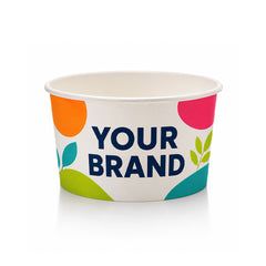 Custom Printed Salad Bowls with Lids | Food Packaging