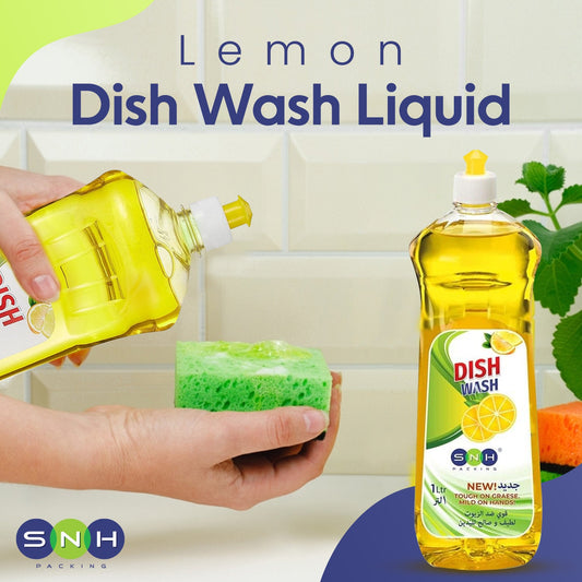 Dish Wash Liquid 1 Litre Yellow Grease Remover
