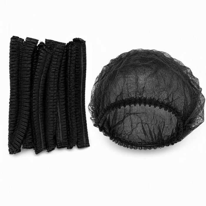 Disposable Elastic Hair Net 100 Pieces Pack for Food Hygiene - SNH Packing
