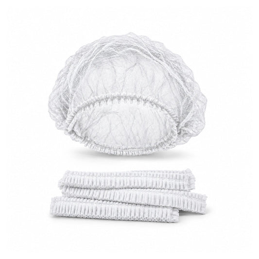 Disposable Elastic Hair Net 100 Pieces Pack for Food Hygiene - SNH Packing