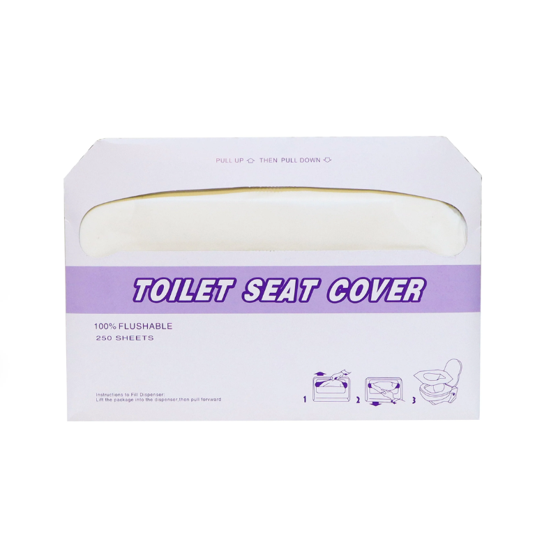 Disposable Toilet Seat Covers 250 Pieces Hygienic Paper