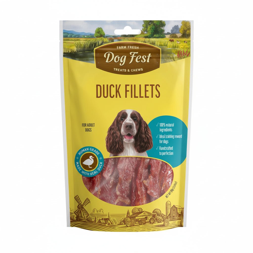 Dog Fest Duck Fillets For Adult Dogs - 90g - SNH Packing
