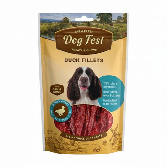 Dog Fest Duck Fillets For Adult Dogs - 90g - SNH Packing