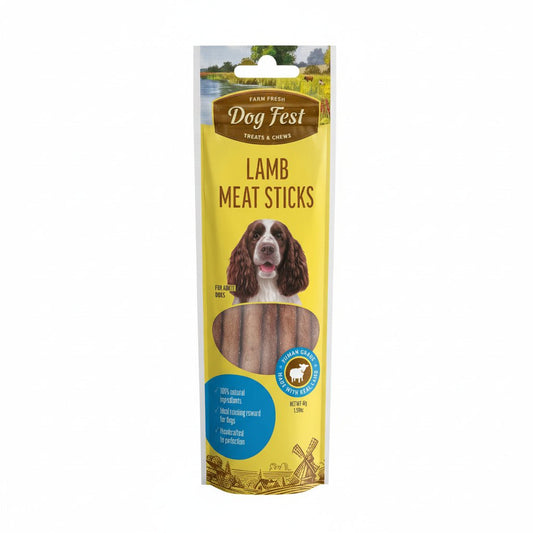 Dog Fest Lamb Meat Sticks For Adult Dogs - 45g - SNH Packing