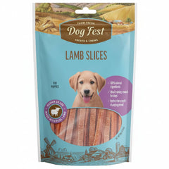 Dog Fest Lamb Slices For Puppies - 90g - SNH Packing